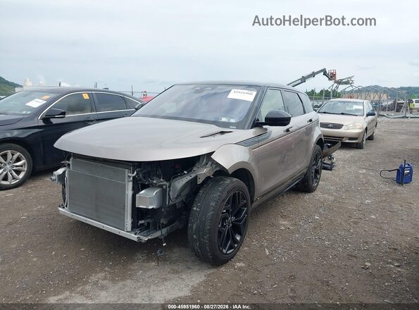 SALZT2FX2MH138198 2021 LAND ROVER RANGE ROVER EVOQUE Gray Front left