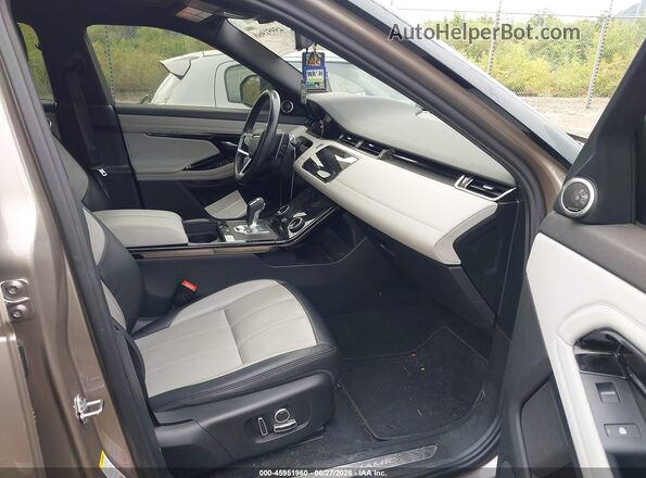 SALZT2FX2MH138198 2021 LAND ROVER RANGE ROVER EVOQUE Gray Front interior view