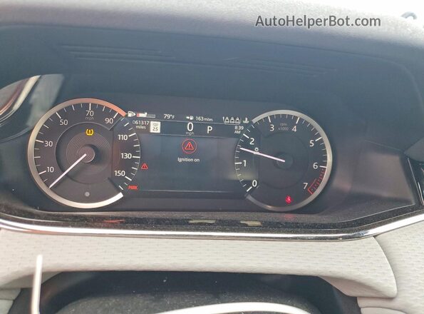 SALZT2FX7PH209996 2023 LAND ROVER RANGE White Vista del cuadro de instrumentos