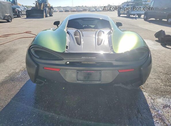 SBM13DAA4HW002280 2017 MCLAREN 570S Green Rear view