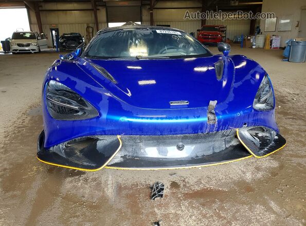 SBM14SCA0NW765729 2022 MCLAREN 765LT Синий Вид спереди