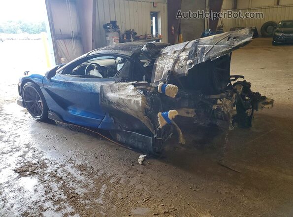 SBM14SCA0NW765729 2022 MCLAREN 765LT Синий Задняя левая четверть