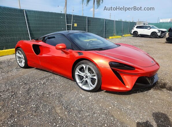 SBM16AEA4PW001807 2023 MCLAREN ALL OTHER Оранжевый Вид щитка приборов