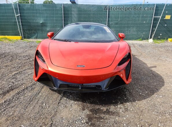 SBM16AEA4PW001807 2023 MCLAREN ALL OTHER Оранжевый Вид задней части салона