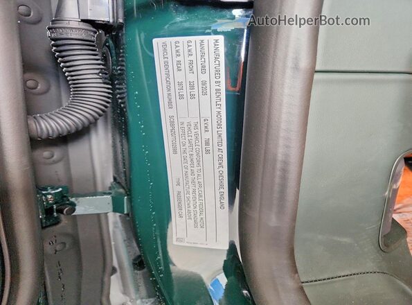 SCBBP6ZG7TC025989 2026 BENTLEY OTHER Green Engine compartment view