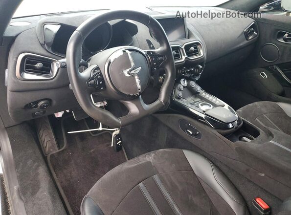 SCFSMGAW6KGN01558 2019 ASTON MARTIN VANTAGE Black Առջևի վահանակի տեսք