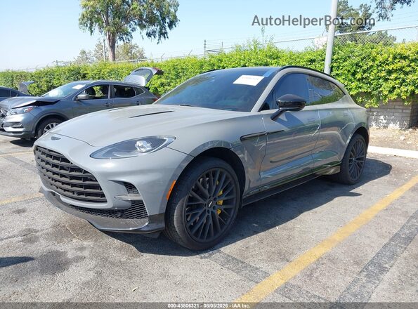 SD7VUJBW4PTV07087 2023 ASTON MARTIN DBX Gray Vista tres cuartos delantera izquierda