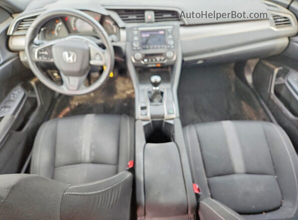 SHHFK7G23JU226829 2018 HONDA CIVIC Gray Widok deski rozdzielczej