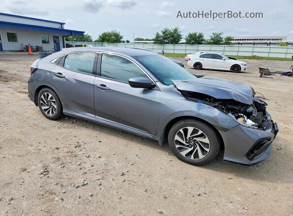 SHHFK7G23JU226829 2018 HONDA CIVIC Gray Przód prawy