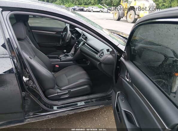 SHHFK7G40LU213508 2020 HONDA CIVIC Black Front interior view