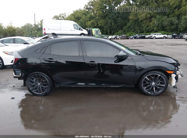 SHHFK7G40LU213508 2020 HONDA CIVIC Black Rear interior view