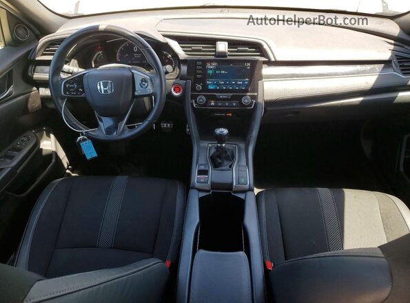 SHHFK7G44LU210952 2020 HONDA CIVIC Gray Dashboard view