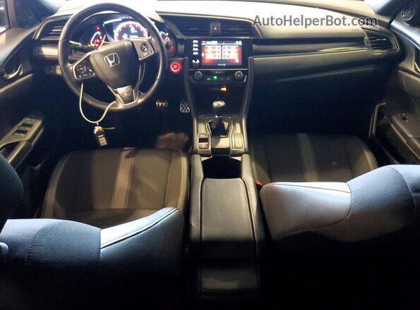 SHHFK7G48MU221597 2021 HONDA CIVIC Black Vista del salpicadero