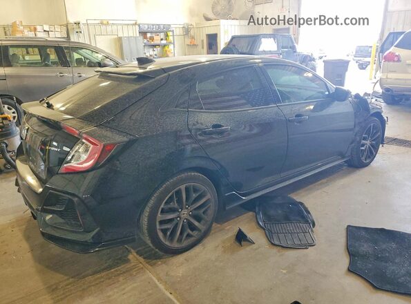 SHHFK7G48MU221597 2021 HONDA CIVIC Black Trasero derecho