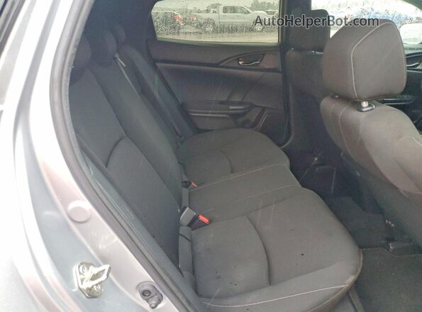 SHHFK7G4XKU216897 2019 HONDA CIVIC Gray Widok tylnych siedzeń