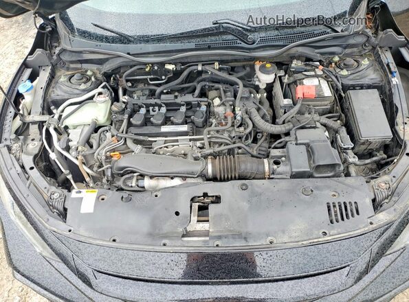 SHHFK7G4XLU212446 2020 HONDA CIVIC Черный Вид задней части салона