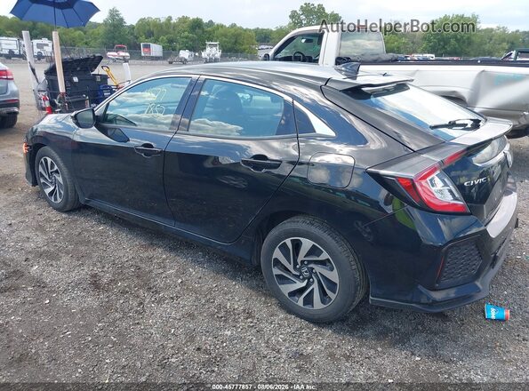 SHHFK7H20HU223993 2017 HONDA CIVIC Black Задня ліва чверть