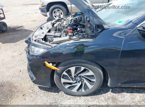 SHHFK7H20HU223993 2017 HONDA CIVIC Black Вид спереду