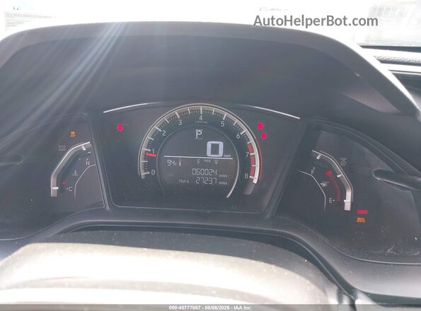 SHHFK7H20HU223993 2017 HONDA CIVIC Black Вид задніх сидінь