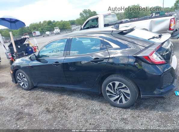SHHFK7H20HU223993 2017 HONDA CIVIC Black Панорамний вид салону 360°