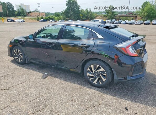 SHHFK7H21HU210377 2017 HONDA CIVIC Black Rear left