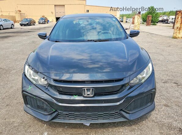 SHHFK7H21HU210377 2017 HONDA CIVIC Black Front view