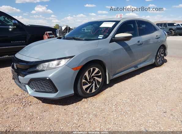 SHHFK7H24JU201209 2018 HONDA CIVIC Серый Передняя левая четверть