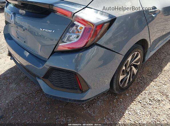 SHHFK7H24JU201209 2018 HONDA CIVIC Серый Вид спереди