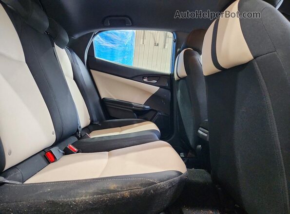 SHHFK7H25HU407892 2017 HONDA CIVIC Белый Вид задних сидений
