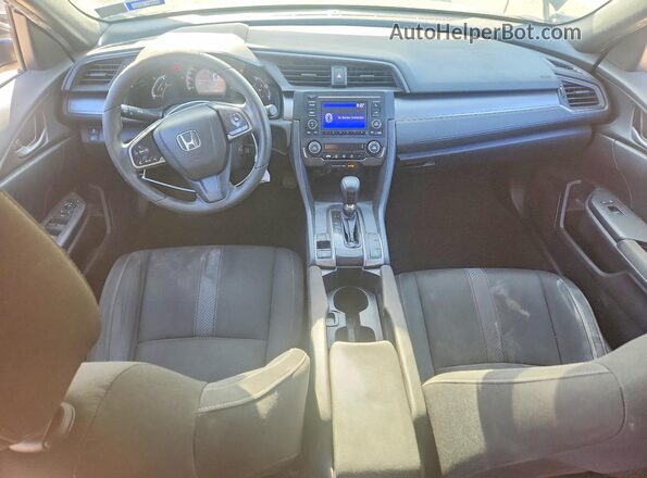 SHHFK7H26JU410015 2018 HONDA CIVIC Black წინა პანელის ხედი