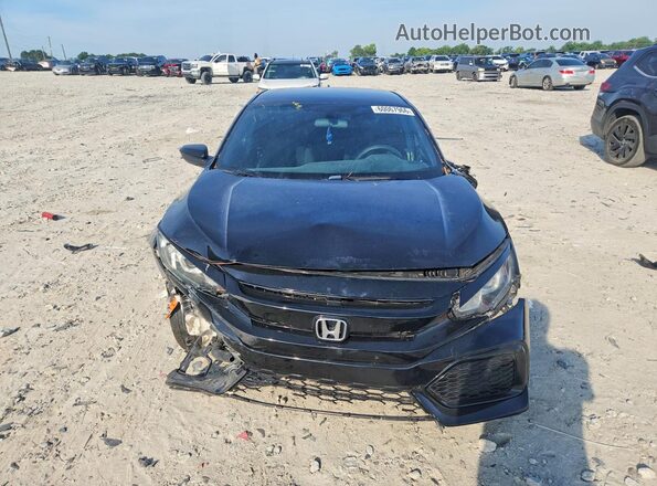 SHHFK7H28JU409092 2018 HONDA CIVIC Black Դիմացի տեսք