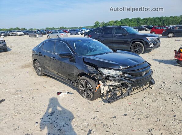 SHHFK7H28JU409092 2018 HONDA CIVIC Black Առջևի աջ