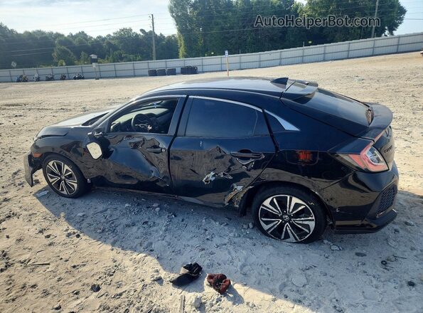 SHHFK7H28JU409092 2018 HONDA CIVIC Black Հետևի ձախ