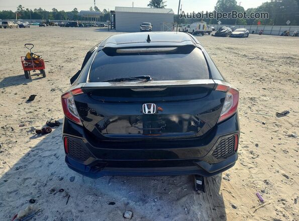 SHHFK7H28JU409092 2018 HONDA CIVIC Black Հետևի տեսք