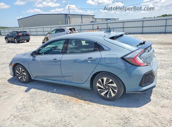 SHHFK7H29HU222132 2017 HONDA CIVIC Blue Tył lewy