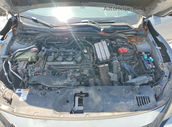 SHHFK7H29HU222132 2017 HONDA CIVIC Blue Widok wnętrza z tyłu