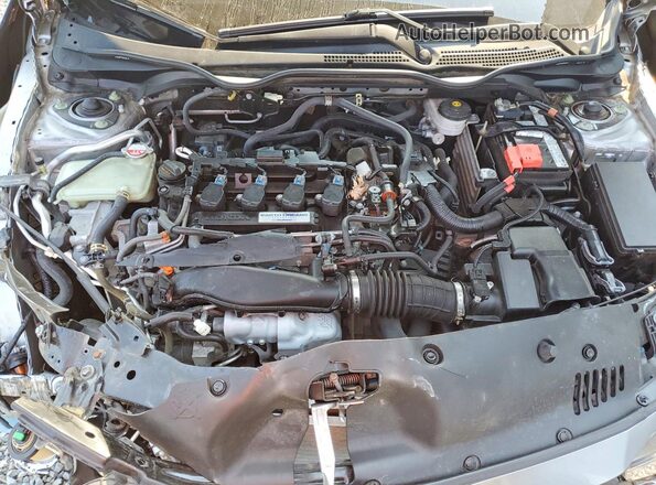 SHHFK7H30LU417151 2020 HONDA CIVIC Серебряный Вид задней части салона