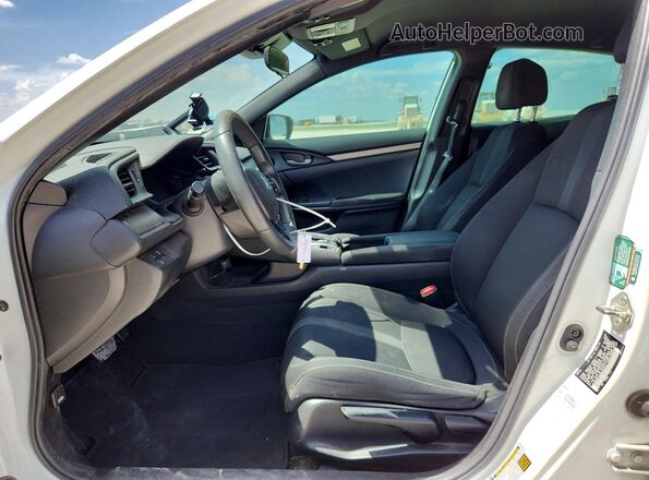SHHFK7H32KU214714 2019 HONDA CIVIC White Սալոնի դիմացի տեսք