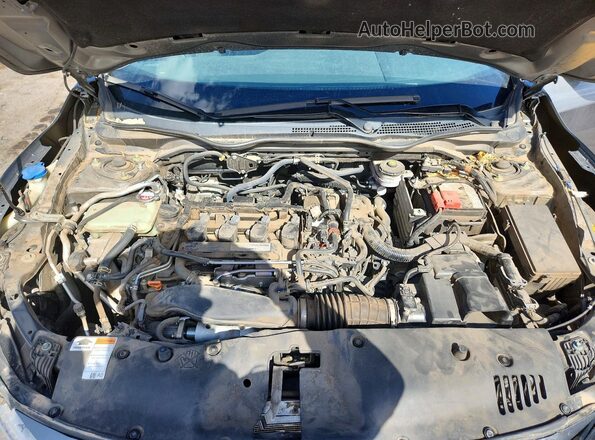 SHHFK7H32LU200491 2020 HONDA CIVIC Gray Widok wnętrza z tyłu