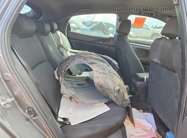SHHFK7H32LU200491 2020 HONDA CIVIC Gray Widok tylnych siedzeń
