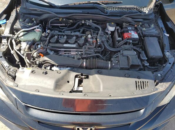SHHFK7H34KU206419 2019 HONDA CIVIC Черный Вид задней части салона