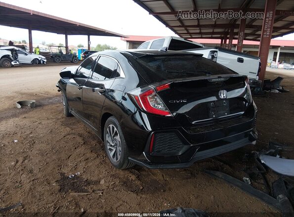 SHHFK7H38KU401245 2019 HONDA CIVIC Black Trasero izquierdo