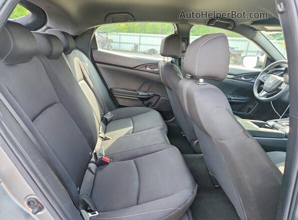 SHHFK7H39LU217305 2020 HONDA CIVIC Серебряный Вид задних сидений