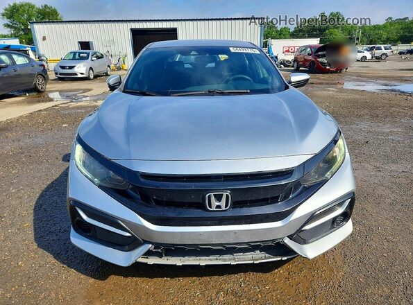 SHHFK7H39LU217305 2020 HONDA CIVIC Серебряный Вид спереди