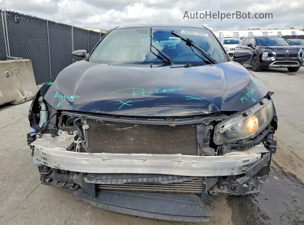 SHHFK7H3XLU215580 2020 HONDA CIVIC Black Вид спереду