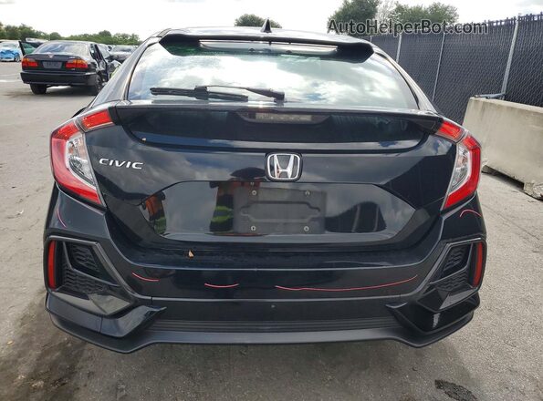 SHHFK7H3XLU215580 2020 HONDA CIVIC Black Вид ззаду