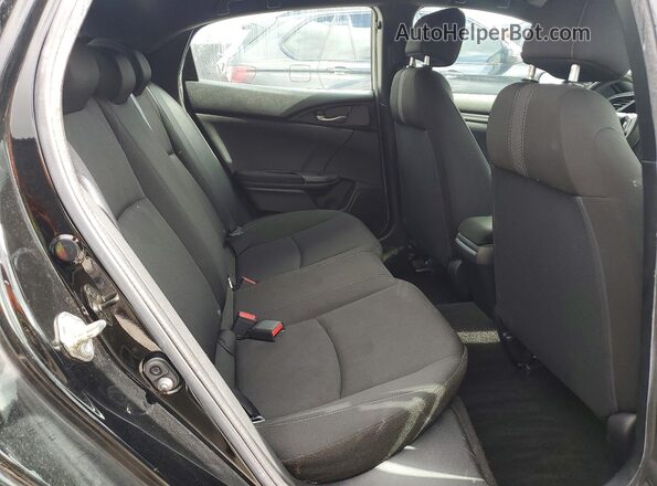SHHFK7H3XLU215580 2020 HONDA CIVIC Black Вид задніх сидінь