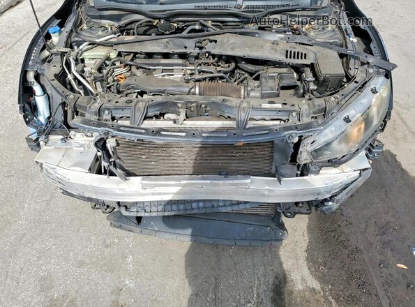 SHHFK7H3XLU215580 2020 HONDA CIVIC Black Вид задньої частини салону