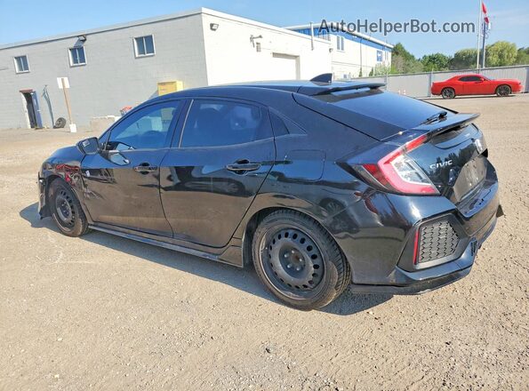 SHHFK7H40HU308849 2017 HONDA CIVIC Black Tył lewy