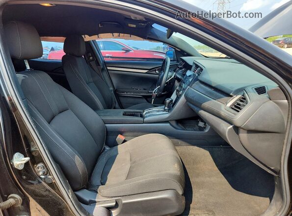 SHHFK7H40HU422950 2017 HONDA CIVIC Black Front interior view